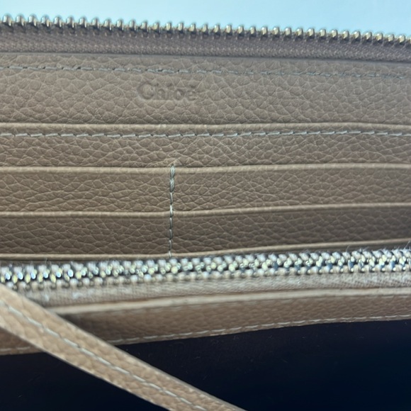 Chloe Paraty Long Zip Wallet, Rock - Picture 11 of 16